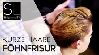 How to Kurze Haare stylen Das Hair Tutorial für kurze Haare Dennis [upl. by Elenore]