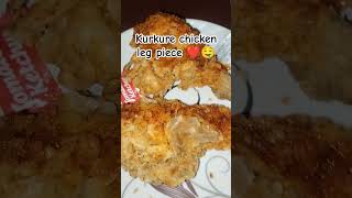 Kurkure chicken leg piece 😋🐓reels food tifin chicken leg pi muttonchops chicken legpiece food [upl. by Ainesell]