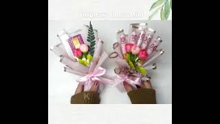 Inspirasi buket uang dan emas mini Mini bouquet [upl. by Sansbury]