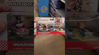 Hot Wheels MarioKart 4 Pack Waluigi Toad Yoshi amp Diddy Kong nintendo mariokart mario toys [upl. by Roee4]