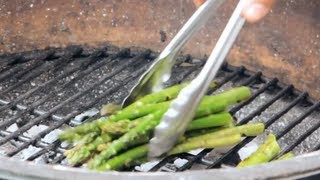 Grilled Asparagus Recipe  Learn How to Grill Perfect Asparagus Every Time [upl. by Bertha630]