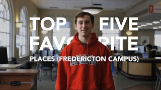 Top 5 spots on UNB Fredericton Campus  Renaissance College [upl. by Esiuqram97]