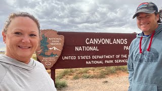 Canyonlands  Drive from Upheaval Dome [upl. by Airebma]