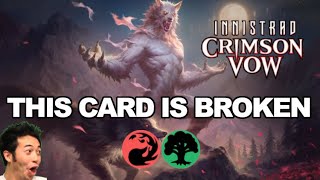 New Werewolfs Are Overpowered 🔥 TRY THIS  Gruul RedGreen  MTG Standard Innistrad Crimson Vow [upl. by Dayle459]