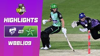 Hobart Hurricanes v Melbourne Stars  WBBL09 [upl. by Marcella]