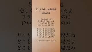 どこもかしこも駐車場 森山直太朗 弾き語り 歌ってみた [upl. by Spratt]