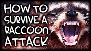 HOW TO SURVIVE A RACCOON ATTACK [upl. by Telracs]