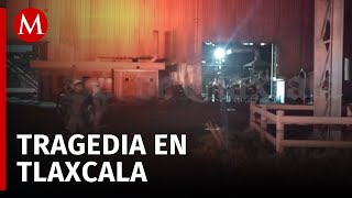 Explota fábrica y deja al menos 12 muertos en Tlaxcala [upl. by Acirahs]