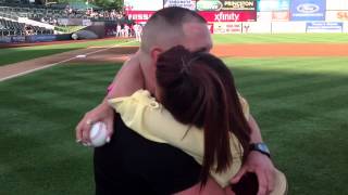 Marriage Proposal At The Ballpark [upl. by Inavoig102]