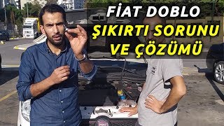 MOTORDAN GELEN ŞIKIRTI SESİ VE ÇÖZÜMÜ 16 FİAT DOBLO [upl. by Fidellia]