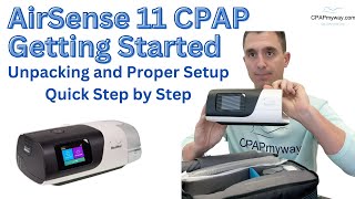 AirSense 11 CPAP  Unpacking and Setup [upl. by Pauly]