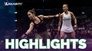 quotUnbelievable Squashquot  Tinne v Nele  Barfoot amp Thompson New Zealand Open 2023  FINAL HIGHLIGHTS [upl. by Lehsar]