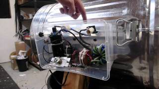 1000W xenon arc lamp built into DIY searchlight housing [upl. by Moishe]