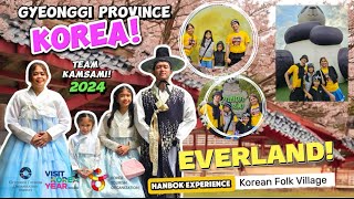 Happy Day in EVERLAND  Hanbok Experience at Korean Folk Village  Melason Family in Korea Ep 4 ​⁠ [upl. by Egas]