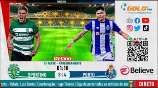 Sporting 34 Porto  Relato dos Golos [upl. by Ajroj]