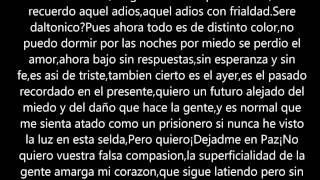 Hay siempre un sentimiento muerto en un corazon roto letra [upl. by Nire]