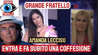 GF Amanda Lecciso entra e fa Subito una confessione sulla sorella Loredana [upl. by Leviralc]