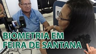 TREBA Notícias Especial Biometria em Feira de Santana [upl. by Eelorac365]