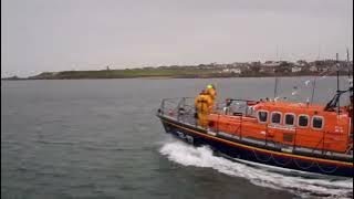 Summer Kingdom Of Fife Lifeboat On History Visit To Anstruther East Neuk Of Fife Scotland [upl. by Diogenes]