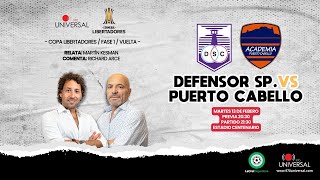 DEFENSOR SP VS PUERTO CABELLO EN VIVO  970 UNIVERSAL [upl. by Ambrose]