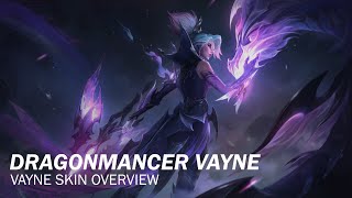 Dragonmancer Vayne Skin Preview  League of Legends [upl. by Ibbie]