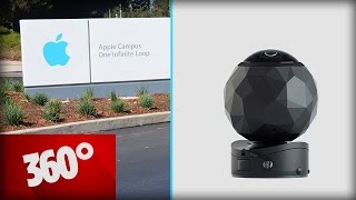 TestVideo 360flyKamera Apple Campus in Cupertino [upl. by Map82]