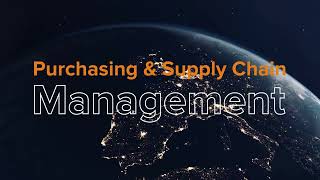 MSc  Master of Science Purchasing amp Supply Chain Management [upl. by Ettore408]