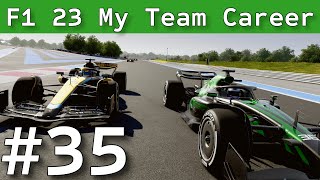 BRAND NEW RACE WINNER AT THE FRENCH GP F1 23 My Team Part 35 [upl. by Peggir]