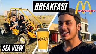 McDonalds SEAVIEW BREAKFAST  KARACHI  VLOG [upl. by Blodgett196]