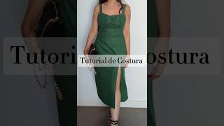 Tutorial de Costura Vestido con frunces  Patrón y Confección coserconamor coseresfácil [upl. by Elad613]