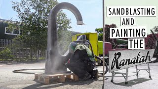 Sandblasting And Painting The Ranalah  Reviving History [upl. by Else350]