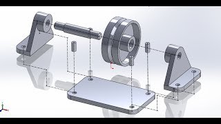 SOLIDWORKS básico Ensamble básicoRelaciones de posición [upl. by Delorenzo]