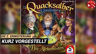 Überblick Die Alchemisten  2 Erweiterung für Die Quacksalber von Quedlinburg Wolfgang Warsch [upl. by Ennaitak]