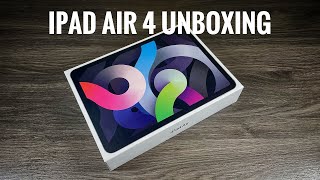 iPad Air 4 Unboxing amp First Look [upl. by Kliber27]