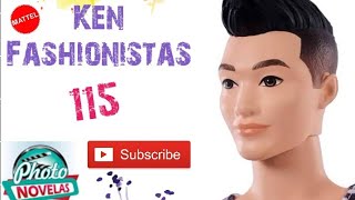 Ken Fashionistas 115 Mattel 2019 Unbox e Review [upl. by Jempty]