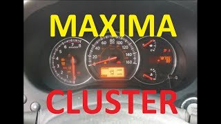 How to Remove Cluster on 0914 Nissan Maxima [upl. by Forbes]