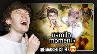 THE MARRIED COUPLE BTS Namjin Moments  ReactionReview [upl. by Micro932]