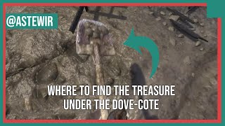 Kingdom Come Deliverance  Where to find the treasure under the Dovecote The Scavenger HD [upl. by Aerdnwahs]