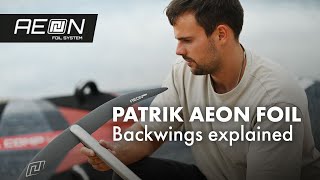 Patrik AEON Foil The Backwings explained by Michele Becker  Wind Lounge Windsurfing [upl. by Raveaux]