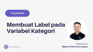 Stata Tutorial Membuat Label pada Data [upl. by Agon]