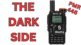 Retevis RA79 Quansheng UVK5 5W PMR 446 DARK SIDE Radio [upl. by Heimlich]