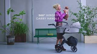 New Stokke® Xplory® Stroller Feature Carry Cot [upl. by Deeyn334]