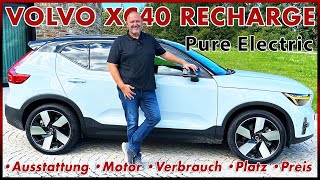 Volvo XC40 Recharge Single Motor Extended Range  575 km Reichweite 200 kW Laden  Test Review 2023 [upl. by Eniamrahc797]