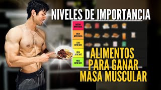 ALIMENTOS BARATOS para AUMENTAR MASA MUSCULAR  Dieta para aumentar músculo  Nutrición deportiva [upl. by Luiza]