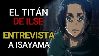 ¿Spin Off De Levi  El Titán De Ilse  NUEVA Entrevista A Isayama  Attack on Titan [upl. by Skcirdnek]