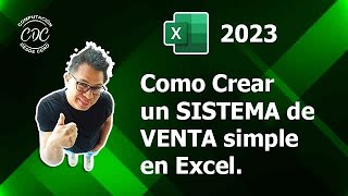 Como CREAR un SISTEMA de VENTA SIMPLE y FÁCIL con EXCEL [upl. by Carver201]