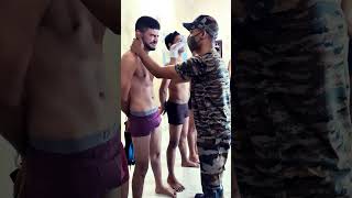 Army medical checkup 😱 army shorts viralvideo viralshorts ytshorts trending reels short [upl. by Bluefield]