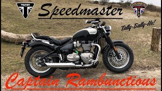 2018 Triumph Speedmaster 1200 HT  1st Ride amp Review [upl. by Nohsad]