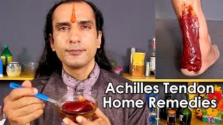 How To Cure Achilles Tendon  Home Remedies for Achilles Tendon  ekunji [upl. by Dloreg]