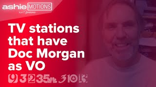 TV stations that have Doc Morgan as VO  COMPILATION [upl. by Aillimat]